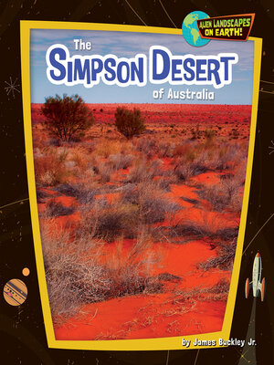 cover image of The Simpson Desert of Australia